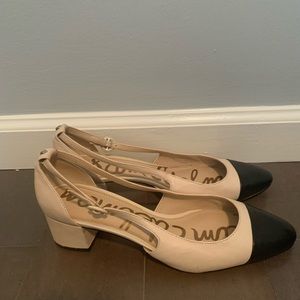 Sam Edelman Cap Toe Leah Heels - Two Toned